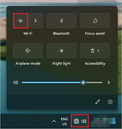 Enable WiFi on your device