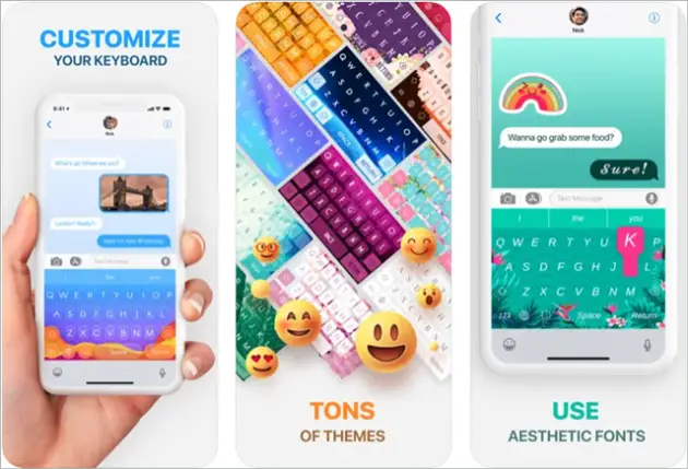 Color Keyboard - Themes, Fonts
