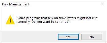 Confirm changing of the alphabet to fix the file or directory is corrupted and unreadable