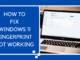 How To Fix Windows 11 Fingerprint Not Working How To Fix Windows 11 Fingerprint Not Working