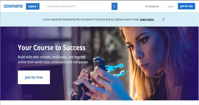 Coursera best online learning sites