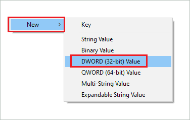 Create a new DWORD (32-bit) Value named WriteProtect