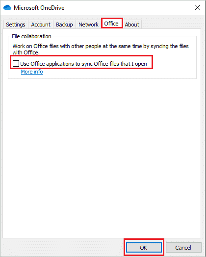 Disable use of office application