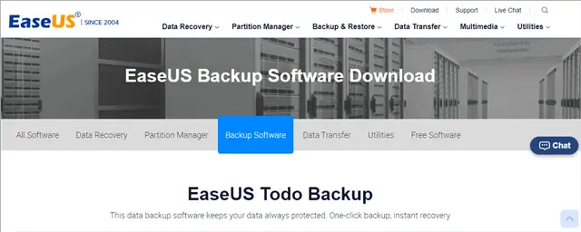 EaseUS Todo Backup