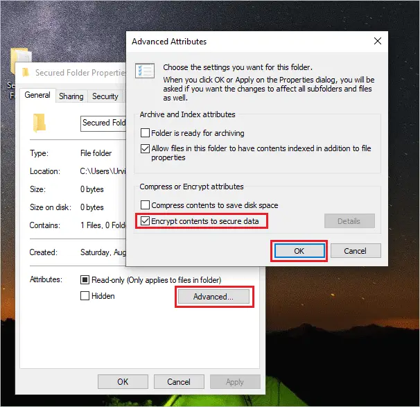 Encrypt for how to password protect a folder
