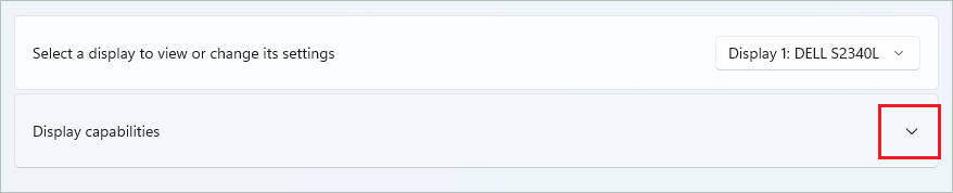 Click on Display capabilities for how to turn on auto hdr windows 11