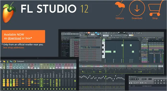 fl studio 12 producer edition box fl studio 12 producer edition box