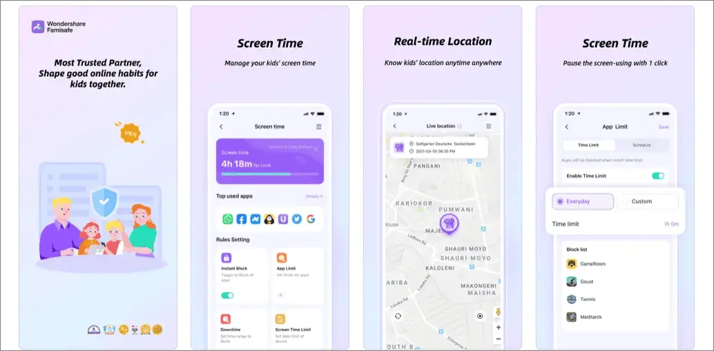 FamiSafe - free parental control app for iphone