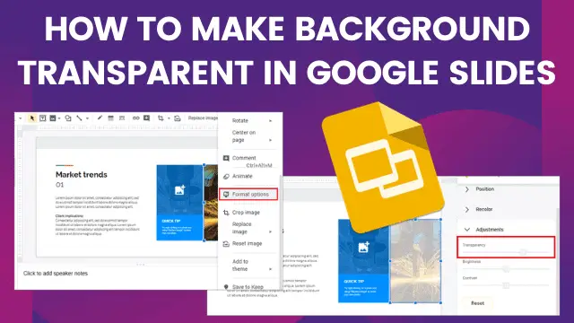 How To Make Image Background Transparent In Google Slides
