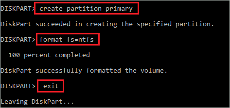 Partition the SD card for How To Format SD Card In Windows 10