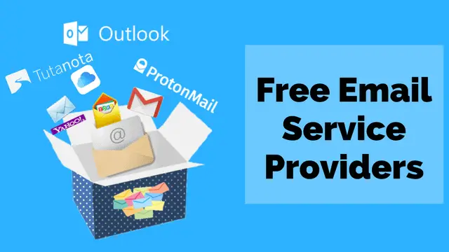 list of email providers free list of email providers free