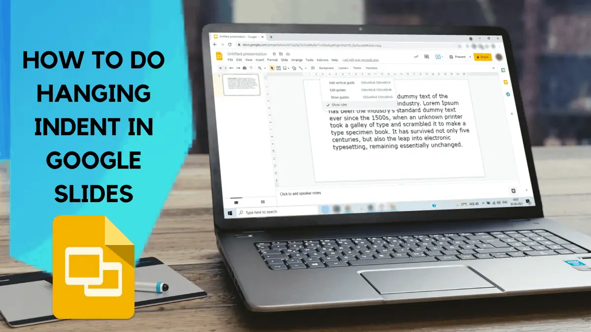 How To Do Hanging Indent In Google Slides