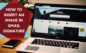 How To Insert Image In Email Signature In Gmail How To Insert An Image In Gmail Signature