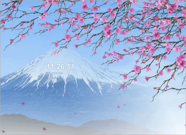 Japan screensaver for Windows 10