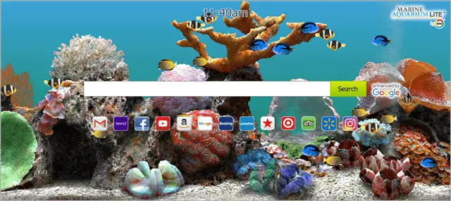 Marine Aquarium scrensaver for windows