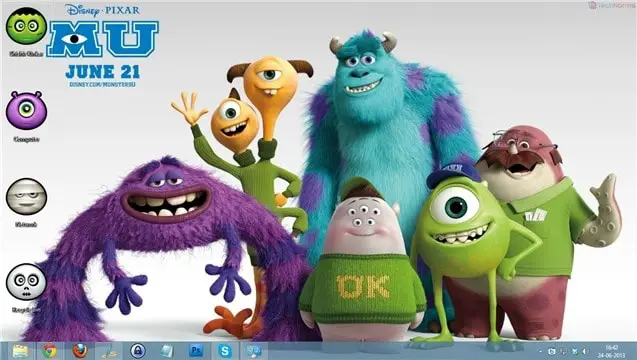 Monster University Wallpaper 01 monster-university-wallpaper-01