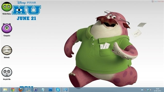 Monster University Wallpaper 02 monster-university-wallpaper-02