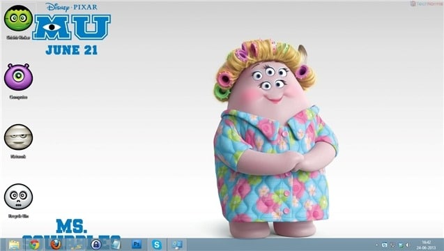 Monster University Wallpaper 03 monster-university-wallpaper-03
