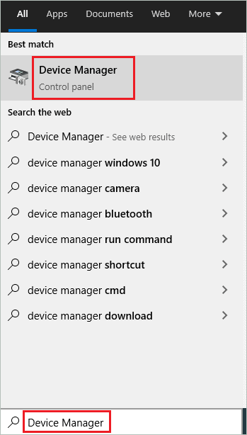 Open Device Manager for how to check driver version windows 10