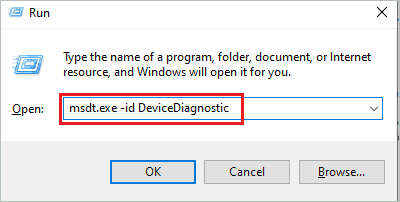 Open Hardware and Devices troubleshooter