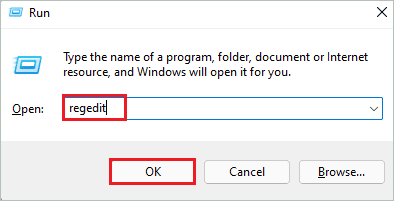 Open Registry Editor via Run