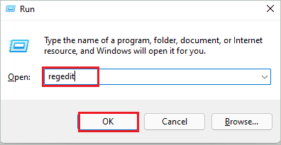 Open Registry Editor