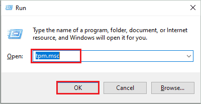  Open TPM Management console for what is tpm 2.0