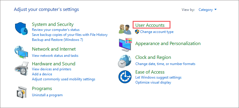 Open User Accounts