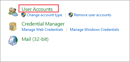 Open User Accounts