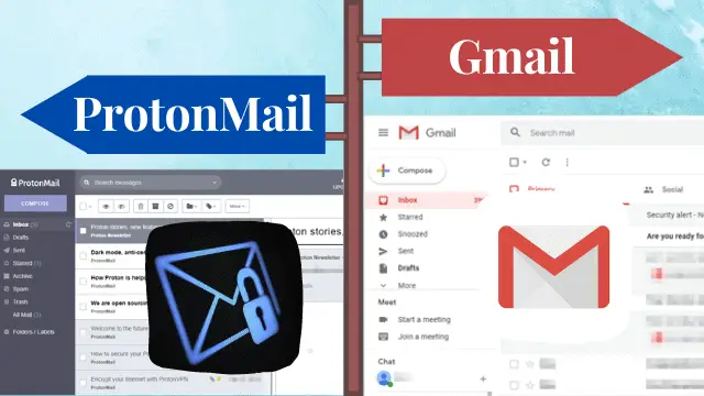 ProtonMail vs Gmail - The Battle of Privacy vs Features