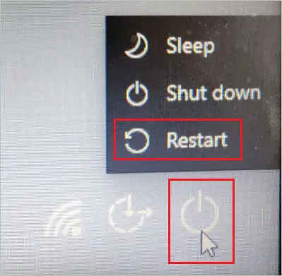 Restart to fox Windows 10 black screen
