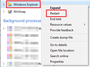 windows 10 action center won t open