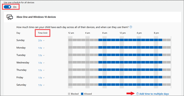 Schedule Screen Time