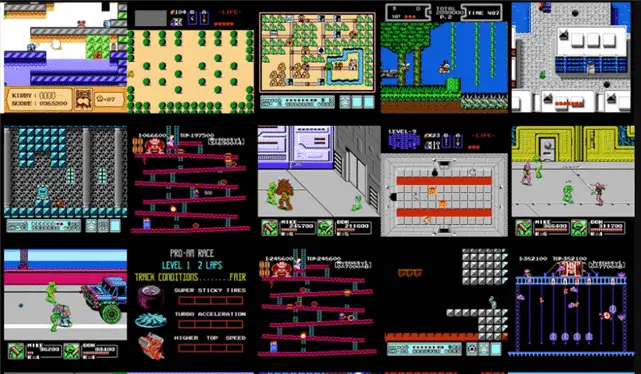 Nintendo Entertainment System ScreenSaver