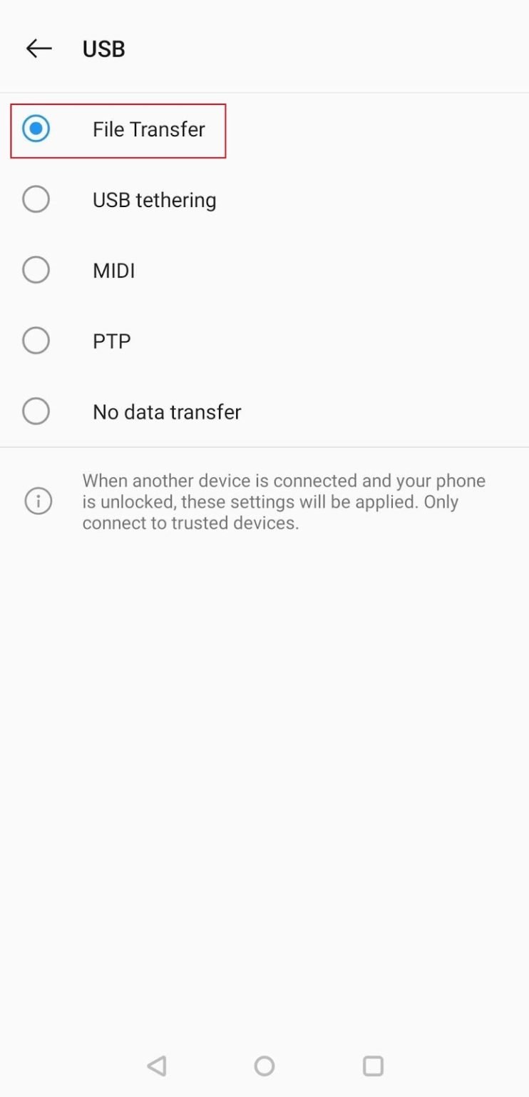 How To Fix Android File Transfer Not Working In Windows 10