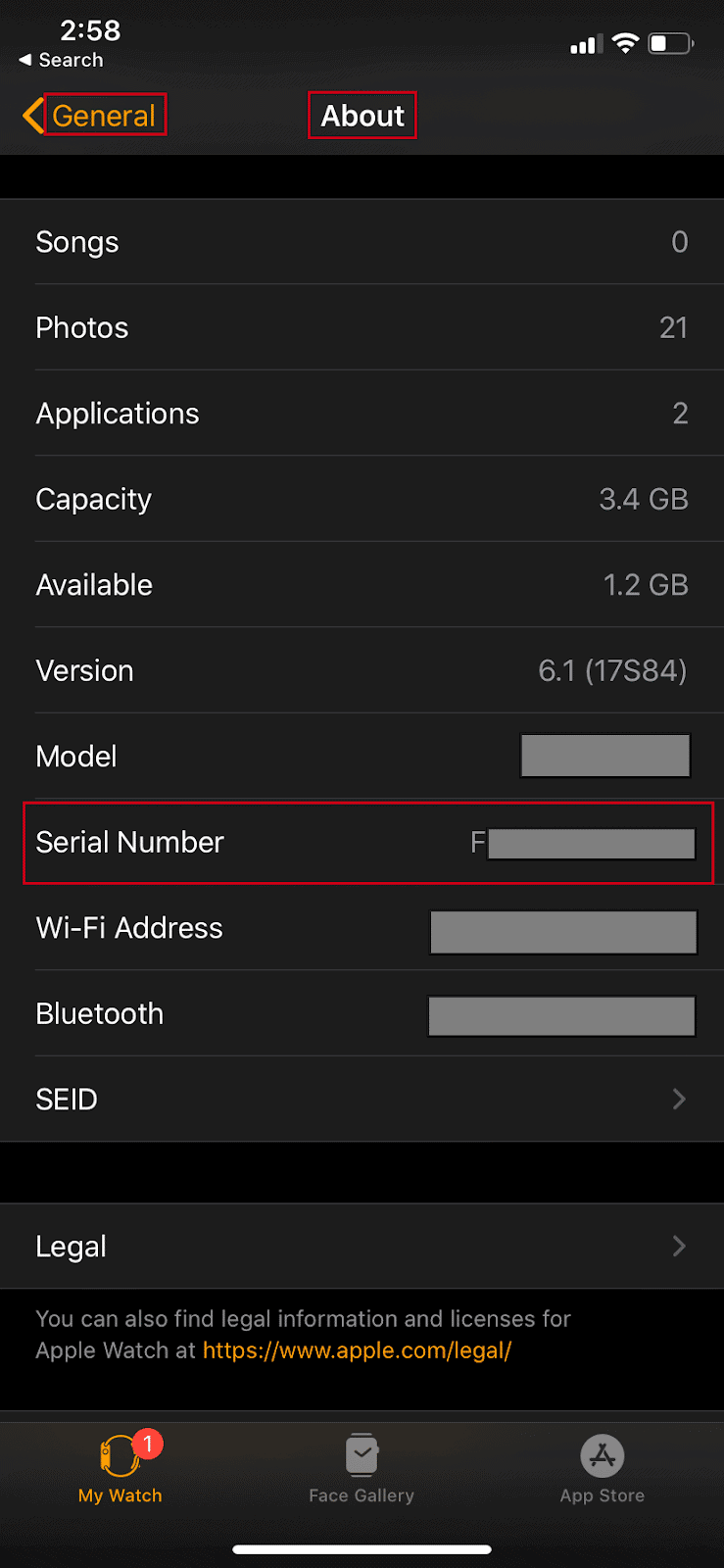 How To Check Your Apple Watch Serial Number In The Correct Way