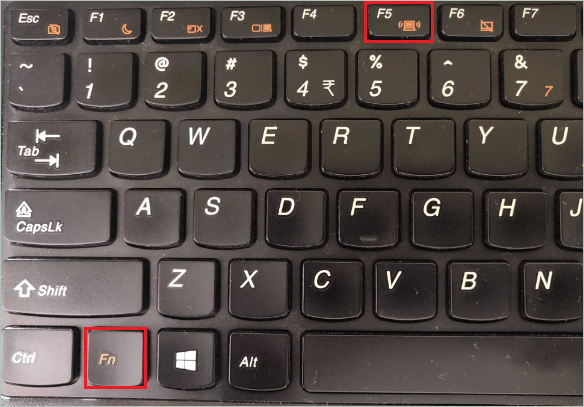 Shortcut keys for airplane mode