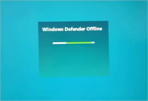  Windows Defender Offline scan