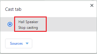 Stop casting