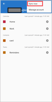 Sync the Reminders