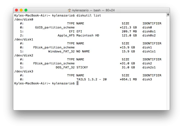 diskutil-list-connected-devices