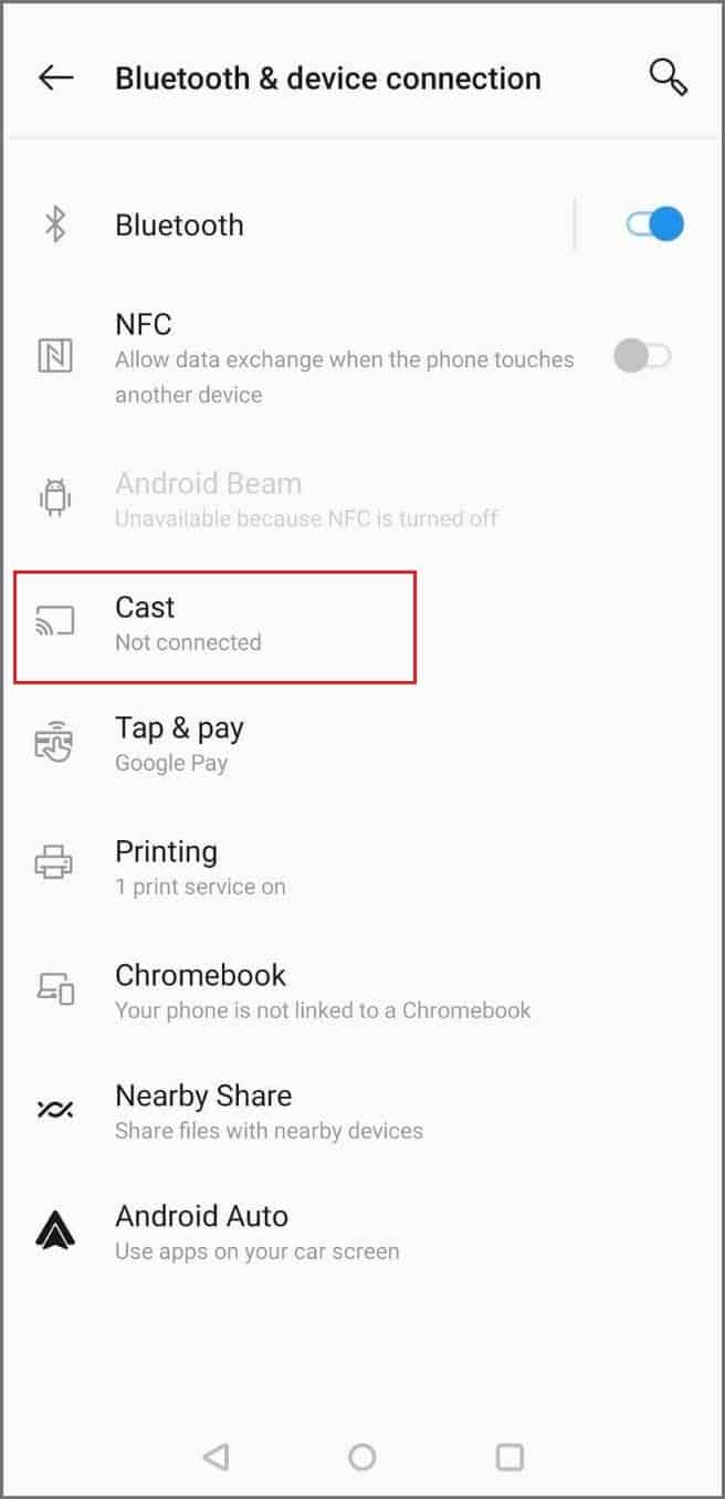 how to check if my phone ip has cast