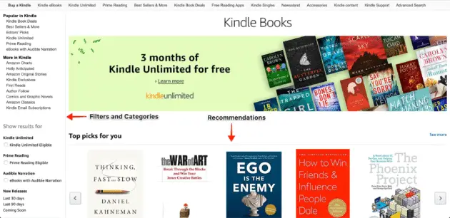 kindle-store-interface