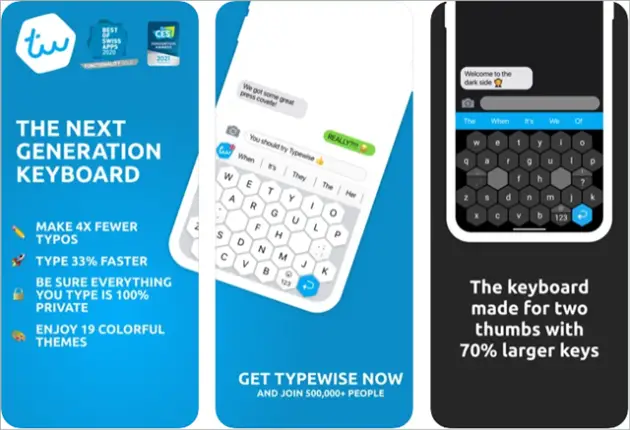 Typewise Custom best iphone keyboard