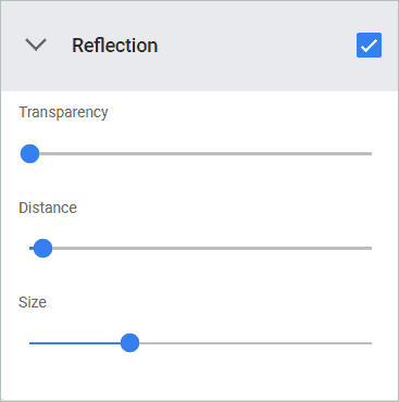Reflection option