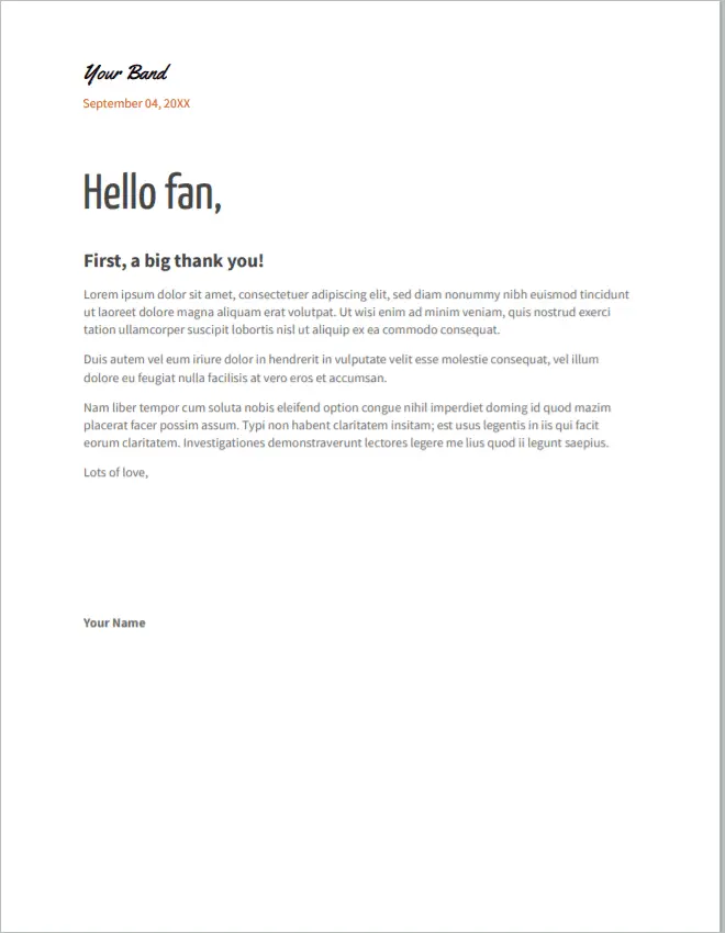 Plum cover letter template