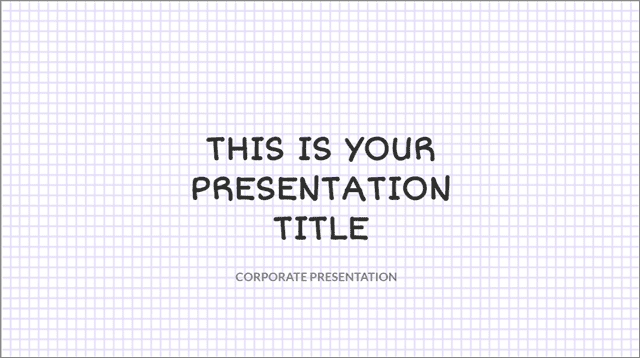 Notepad Free Google Slides Template