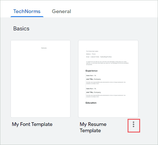 How To Create A Template In Google Docs