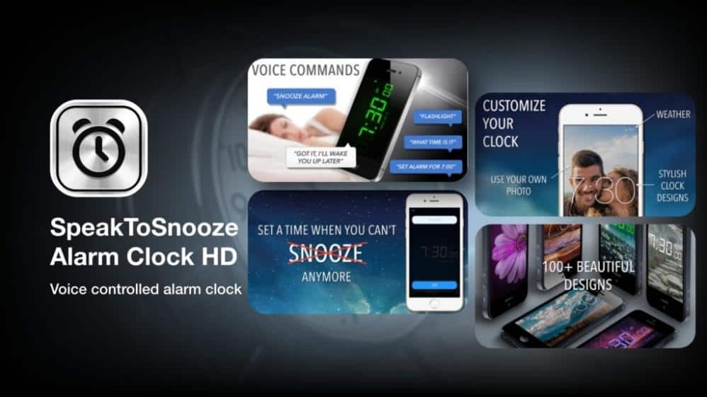 SpeakToSnooze Alarm Clock HD