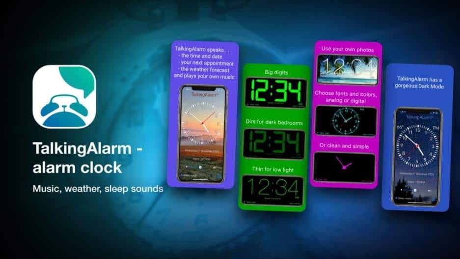 TalkingAlarm – alarm clock